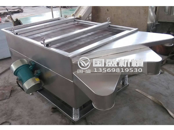 直線震動篩選機結構圖 直線震動篩選機結構圖